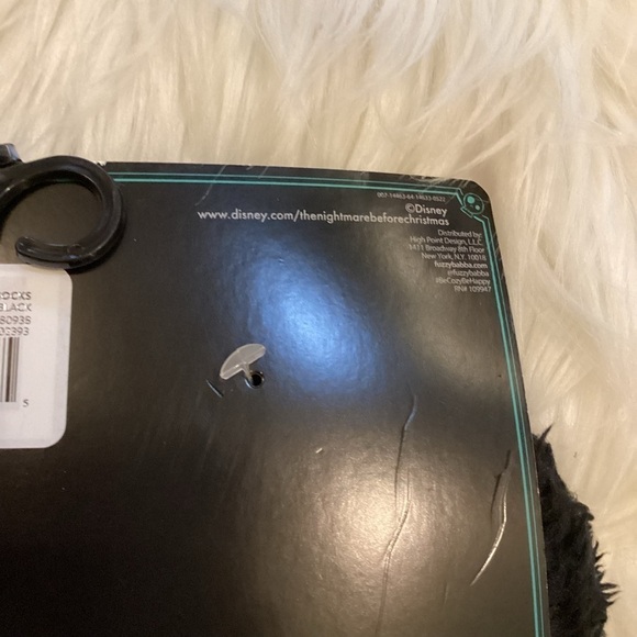 DISNEY The Nightmare Before Christmas fuzzy Babba slipper socks M/L - Picture 11 of 12